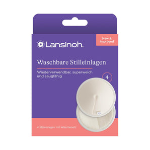 [RESIGILAT] Tampoane alaptare lavabile Lansinoh 4 bucati ultra absorbante