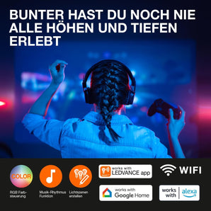 [RESIGILAT] LEDVANCE Smart WiFi Flex 2M 8,5 W alb cu stecher UK