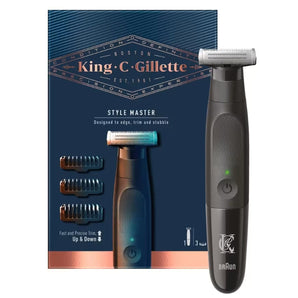 [RESIGILAT] Aparat de tuns King C Gillette Master pentru barba, cu lama si accesorii