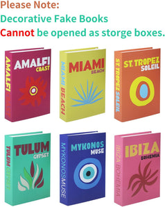 [RESIGILAT] Carti decorative, pachet de 6, multicolore, 17.5 x 17.5 cm