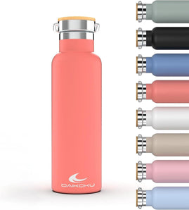 [RESIGILAT] Daikoku Sticla Apa Inox, 750 ml, Termica, Coral