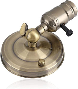 [RESIGILAT] Suport lumina vintage E27 perete decorativ