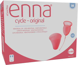 [RESIGILAT] Copa Menstruala Enna T-M 2U cu Caj Estirilizat