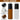 [RESIGILAT] Set 6 sticluțe rollerball pentru uleiuri esențiale – 5 ml (3 chihlimbar + 3 transparente)