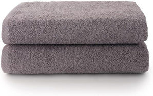 [RESIGILAT] Prosoape de baie mari 70x140 cm gri 100% bumbac