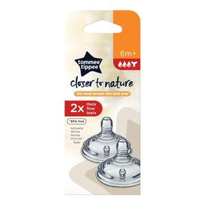 [RESIGILAT] Tetina Tommee Tippee anti-colica set 2 pentru 6 luni