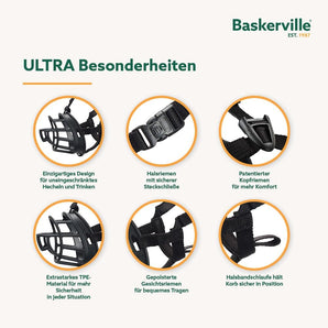[RESIGILAT] Botnita BASKERVILLE ULTRA Marimea 6 pentru caini mari