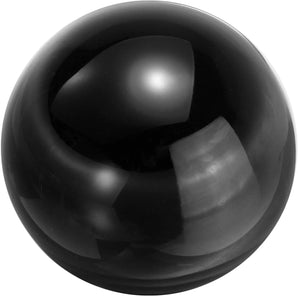 [RESIGILAT] Sourcing map Sfera cristal 20 mm, ornament decorativ, negru