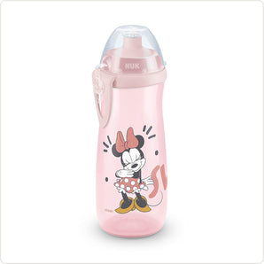 [RESIGILAT] Sticluta NUK Sports Cup, 450 ml, Minnie Mouse, roz