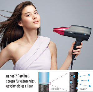 [RESIGILAT] Uscator de par Panasonic Nanoe 2000 W roz ergonomic