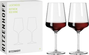 [RESIGILAT] Set 2 Pahare Vin Roșu 500 ml, Cristal Germania, Cutie Cadou