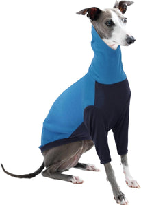 [RESIGILAT] Lurchers Pulover Iarna, Geaca Fleece, Albastru, L