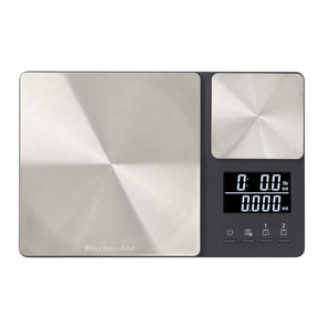 [RESIGILAT] Cantar digital KitchenAid pentru alimente Negru 5000g 500g