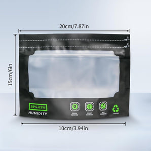 [RESIGILAT] 10 Buci Pungi Depozitare Reutilizabile 30g 20X15CM