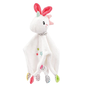 [RESIGILAT] Fehn Jucărie îmbrățișare Unicorn pentru bebeluși 0 luni+, pluș moale lavabil, 30 cm