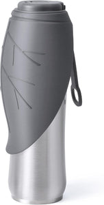 [RESIGILAT] Sticla de apa pentru caini, 750 ml, otel inoxidabil, portabila