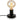 [RESIGILAT] BRILONER Lampa de noptiera retro, E27, neagra
