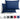 [RESIGILAT] Set 2 fete de perna satin Mako 40x60 cm albastru