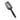 [RESIGILAT] Perie par Olivia Garden Fingerbrush Iconic Medium, Neagra