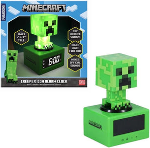 [RESIGILAT] Ceas cu alarma Minecraft Creeper, accesoriu de camera