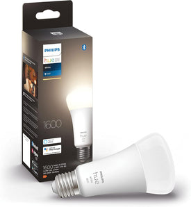 [RESIGILAT] Bec LED Philips Hue E27, 1600lm, alb cald, control prin aplicatie