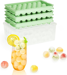 [RESIGILAT] Set 3 matrite cuburi gheata cu capac si cutie 99PCS
