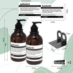 [RESIGILAT] Dispenser sapun perete 500ml pentru baie si bucatarie