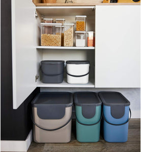 [RESIGILAT] Set 3 sisteme separare deseuri 40l pentru bucatarie
