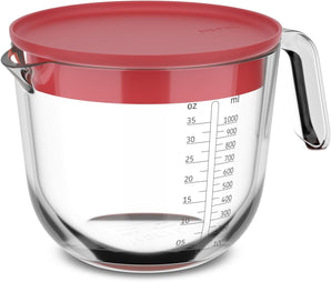 [RESIGILAT] Recipient gradat, Mepal, 1000 ml, Coral, măsurare precisă, rezistent la căldură