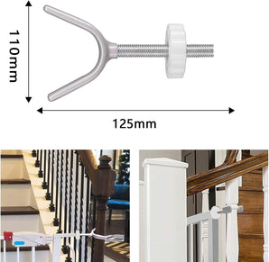 [RESIGILAT] Adaptor Y pentru porti acces bebelusi, alb, 2 bucati