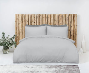 [RESIGILAT] Lenjerie de pat Sleepdown 100% bambus gri 200 x 200 cm