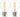 [RESIGILAT] Bec LED E27 7 W alb cald 2-buc [clasa de energie E]