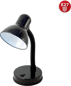 [RESIGILAT] Velamp TL1201-N Charleston, dulie E27, brat flexibil, neagra