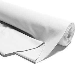 [RESIGILAT] Tesatura bumbac metru 1 M x 160 cm Alb Oeko-Tex 3