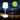 [RESIGILAT] BRILONER Lampa de masa LED, reglabila, alba, reincarcabila
