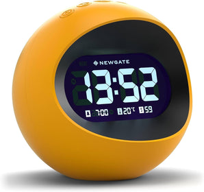 [RESIGILAT] Ceas alarma NEWGATE centrul Pamantului galben retro