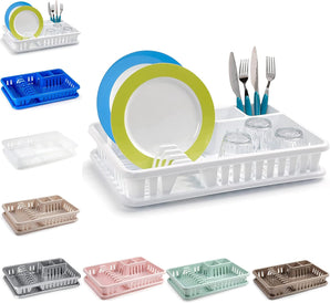 [RESIGILAT] Suport scurgere vase, plastic, 45 x 29,7 x 8 cm, alb