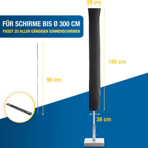 [RESIGILAT] Husa umbrela soare 300cm rezistenta la intemperii