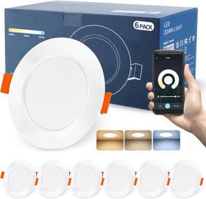 [RESIGILAT] Spot LED DUSKTEC 230V Alexa set 6 lumini IP44