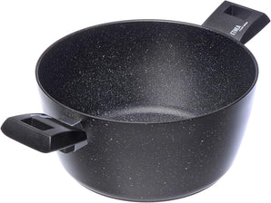 [RESIGILAT] Tigaie Moneta Etnea 24 cm Aluminiu Negru
