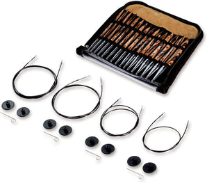 [RESIGILAT] Set ace tricotat Prym 223800 4-10 mm cu funii naturale