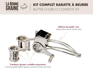 [RESIGILAT] Masina de rasnit branza si legume cu 3 tamburi inox