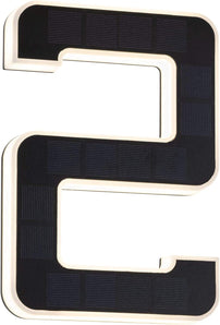 [RESIGILAT] Paulmann 79843 LED solar numar casa, IP44, alb cald, negru