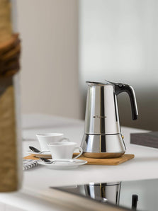 [RESIGILAT] Espressor moka Tognana Riflex pentru 2 cesti argintiu