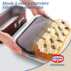 [RESIGILAT] Tigaie springform Dr Oetker 30x12 cm gri rosu