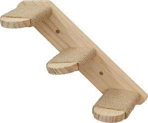 [RESIGILAT] Kerbl Scara Pisici, Lemn, Trepte Iuta, 35 cm