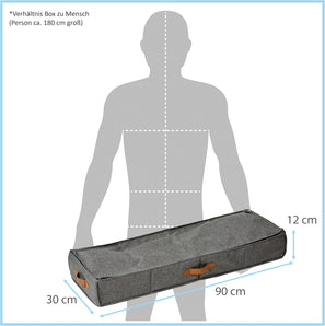 [RESIGILAT] Organizator cadouri Premium gri 90x30x12 cm
