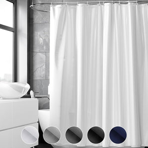 [RESIGILAT] Cortina dus 240x200 cm alb anti-moarte textil PVC