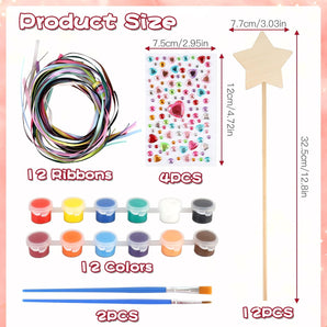 [RESIGILAT] JIANGZHIB Set 12 Baghete Magice, Decoratiuni Petrecere, Fete