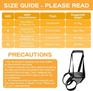 [RESIGILAT] Ham reglabil pentru caini, ajutor transport, gri, XL